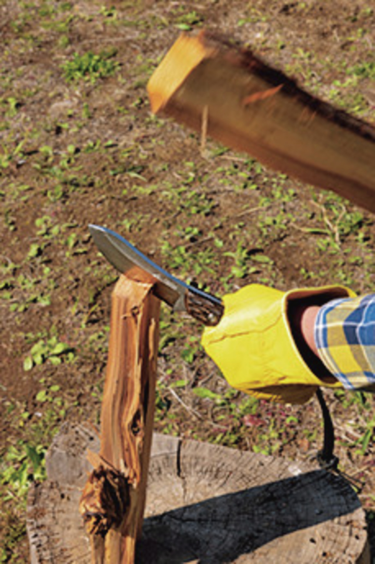 FEDECA（フェデカ）／ブッシュクラフトナイフ 名栗ブラウン　