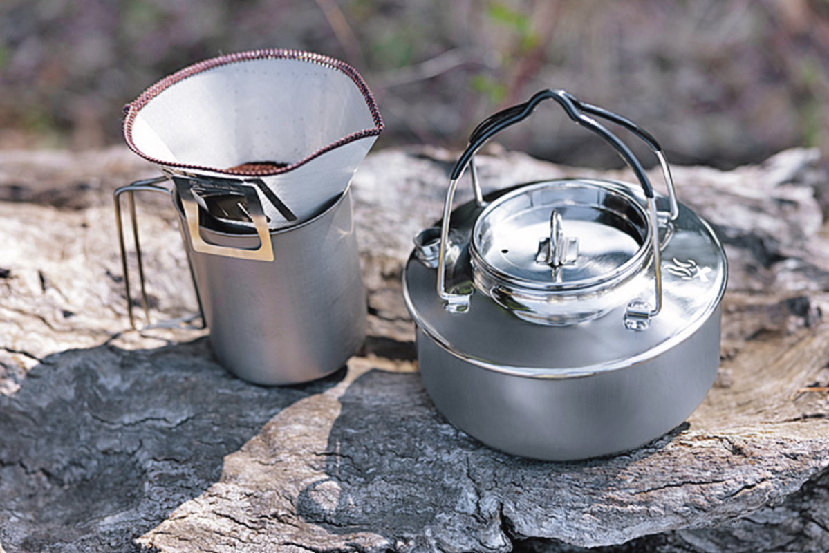 Bush Craft（ブッシュクラフト）／ステンレスメッシュコーヒードリッパー 　