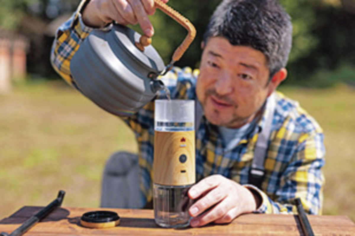 LOGOS（ロゴス）／野電 電動エスプレッソメーカー　