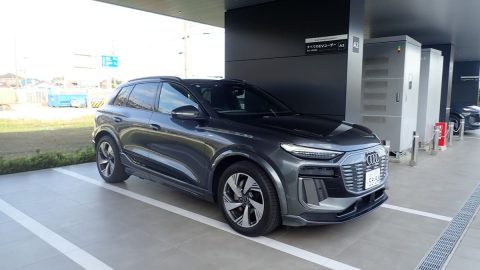 アウディ Q6 e-tron に試乗！助手席のディスプレイがすごかった