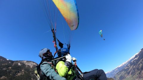 アルプスでパラグライダー体験！こんな美しい景色がまっていた！【「海外書き人クラブ」お世話係・柳沢有紀夫の世界は愉快！】