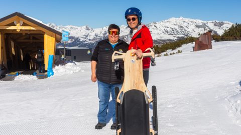 オーストリアのリゾートでスキーとトボガンのそり体験！【「海外書き人クラブ」お世話係・柳沢有紀夫の世界は愉快！】