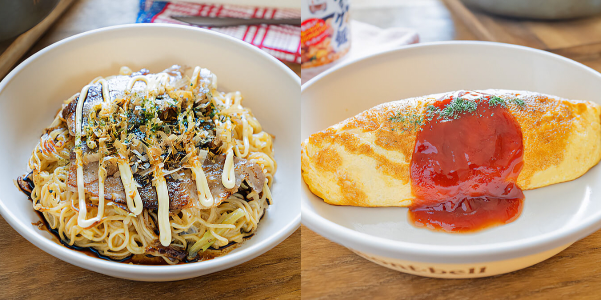 ほりにしと日清がコラボ!?「焼そばU.F.O」と「ガーリック飯」で作る簡単キャンプ飯2選