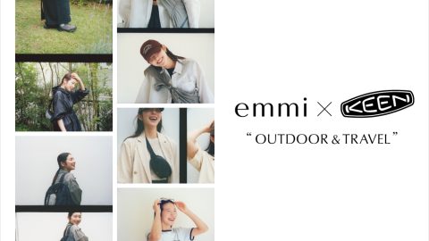 アウトドア女子必見！在原みゆ紀さんの着こなしで魅せるKEEN✕emmi最新コラボアイテム