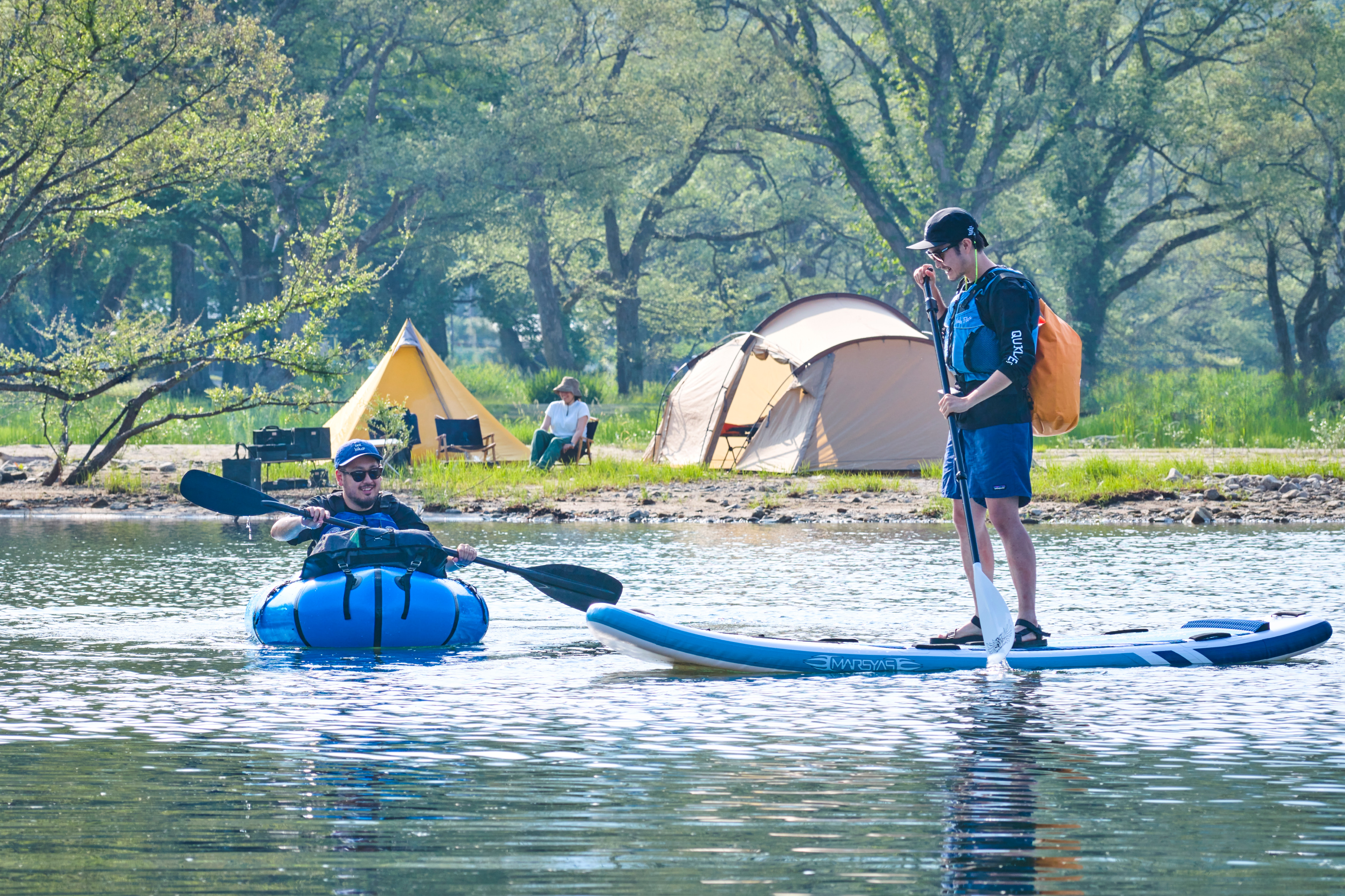 パドル　※５本セット　軽量　ラフティング・SUP パックラフト、SUP…水上をもっと楽しくするアソビトのおすすめ