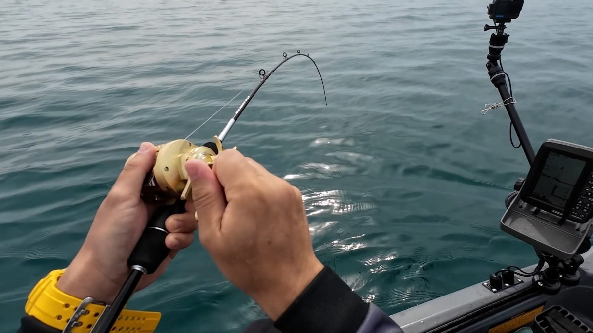 カヤックの沖釣り