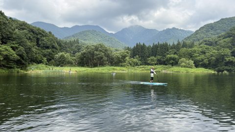 湯沢・南魚沼で森のアクティビティ＆湖の巨大SUPを満喫してきた！