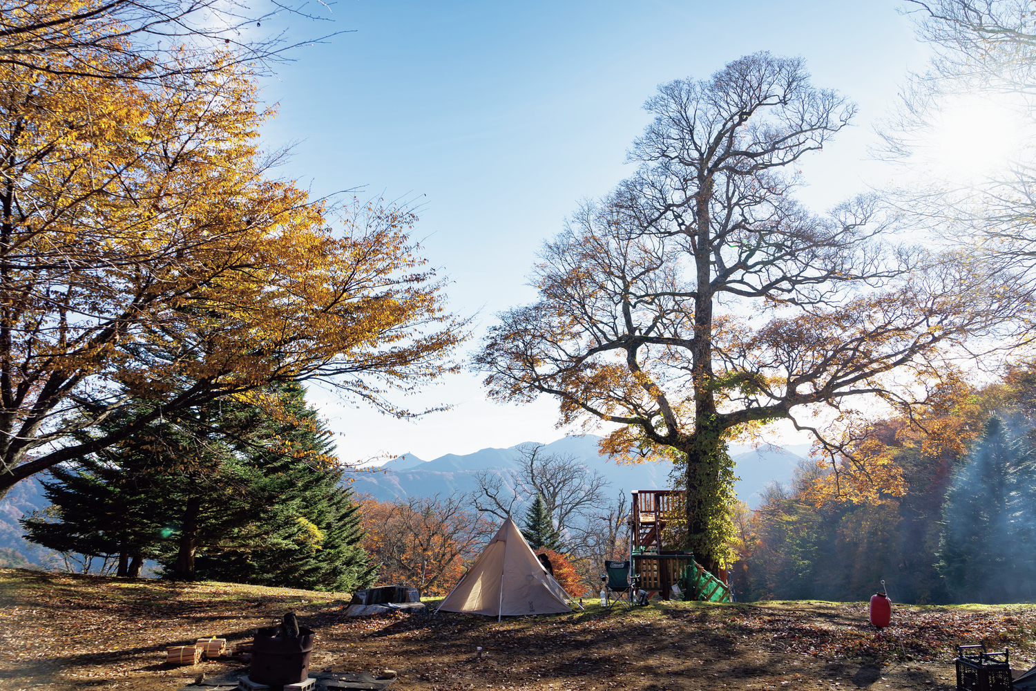 2025年秋のイチオシ!紅葉登山が楽しめるキャンプ場9選
