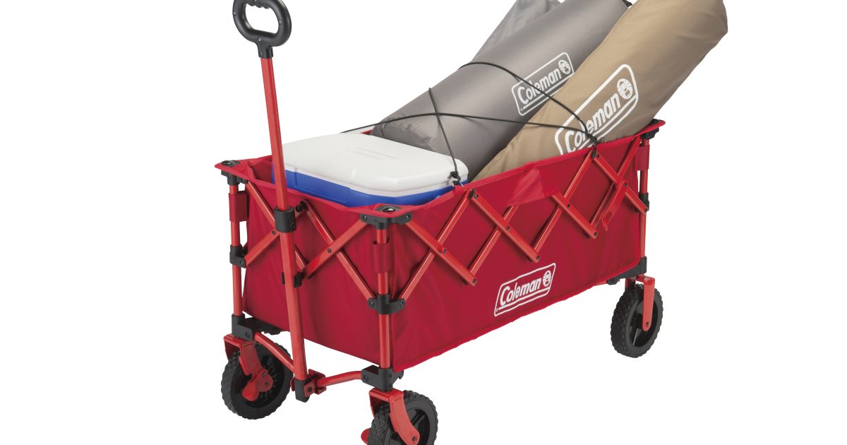 コールマンの定番ワゴンがリニューアル！積載能力はそのままに軽量