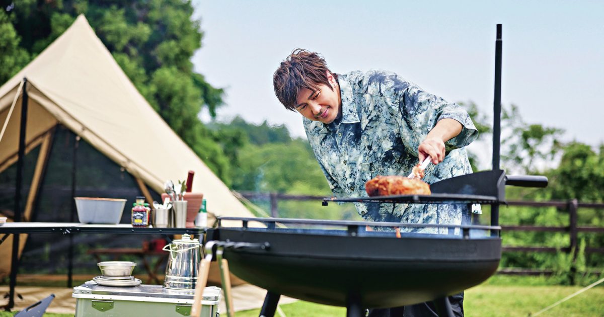 【サイン本‼︎】速水もこみち 最高のキャンプ飯【新品】アウトドア【未開封品】レア 速水もこみち 最高のキャンプ飯』10月7日発売！ キッチンを飛び出し