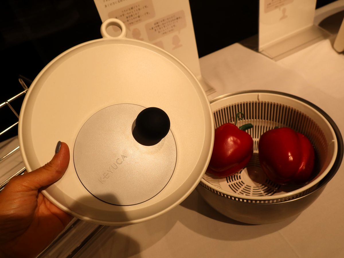 4通りの使い方ができるサラダスピナー