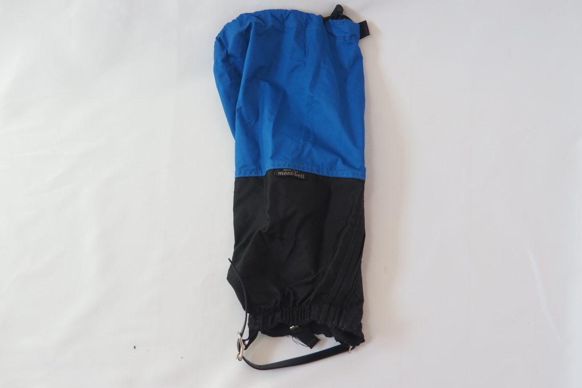 登山用のスパッツ