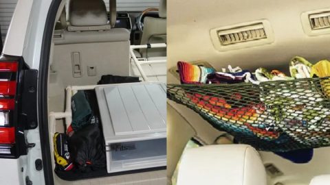 車中泊の収納どうしてる？DIYや効率的な収納アイデア公開！