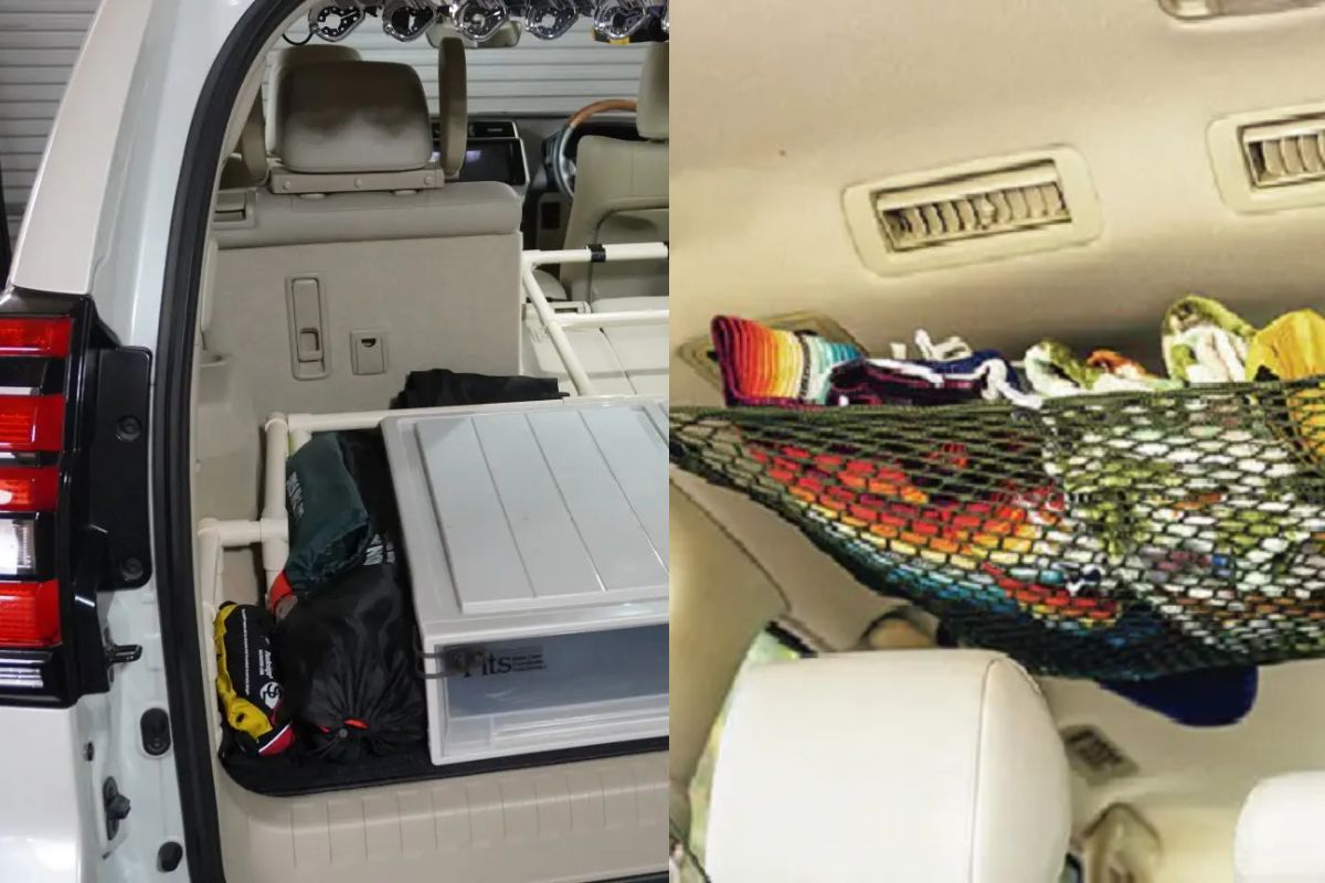 車中泊の収納どうしてる？DIYや効率的な収納アイデア公開！