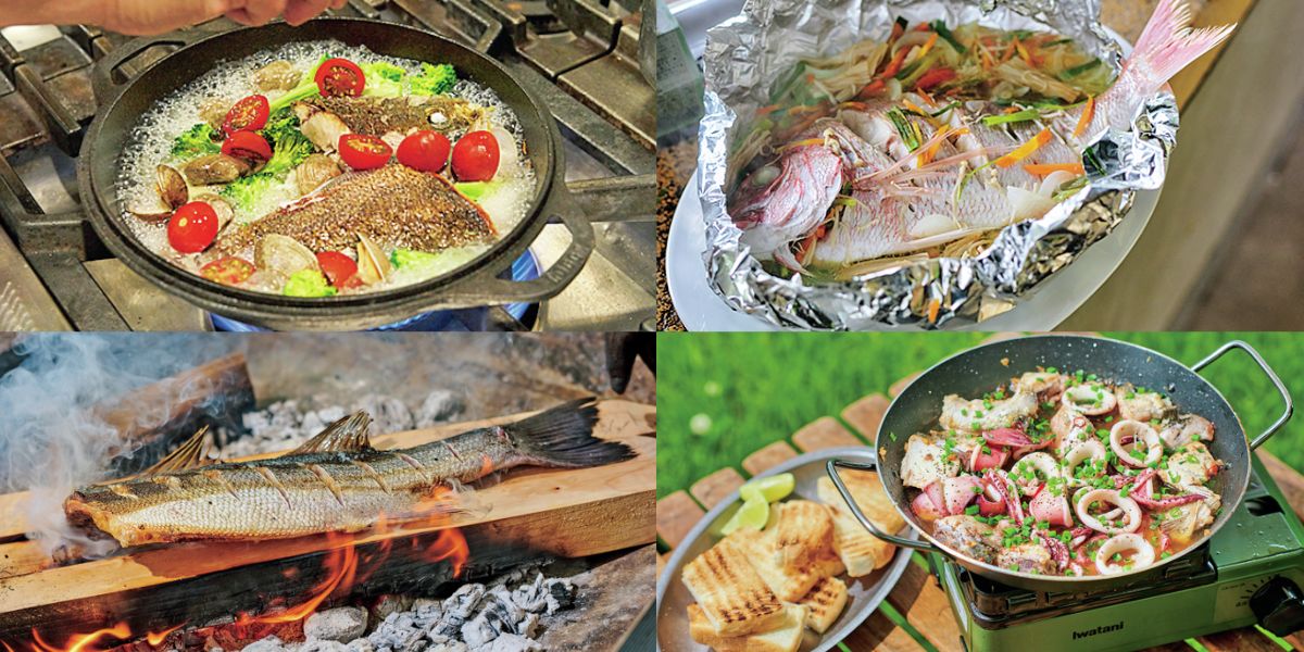 アユの塩焼きほかキャンプで作りたい魚料理11選!焼く・煮る・蒸す・漬ける簡単本格レシピ