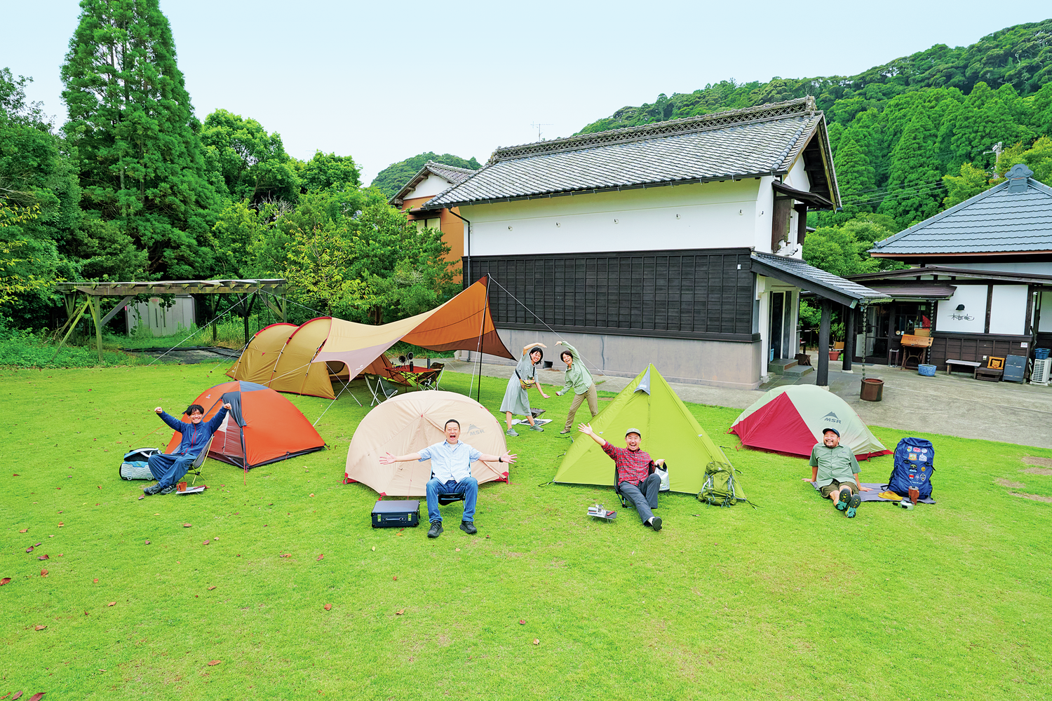 BE-PAL編集部員で理想の鉄キャンやってみた！【in千葉・一宮町】