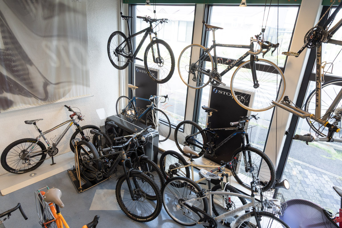 ロードバイクやクロスバイクもある