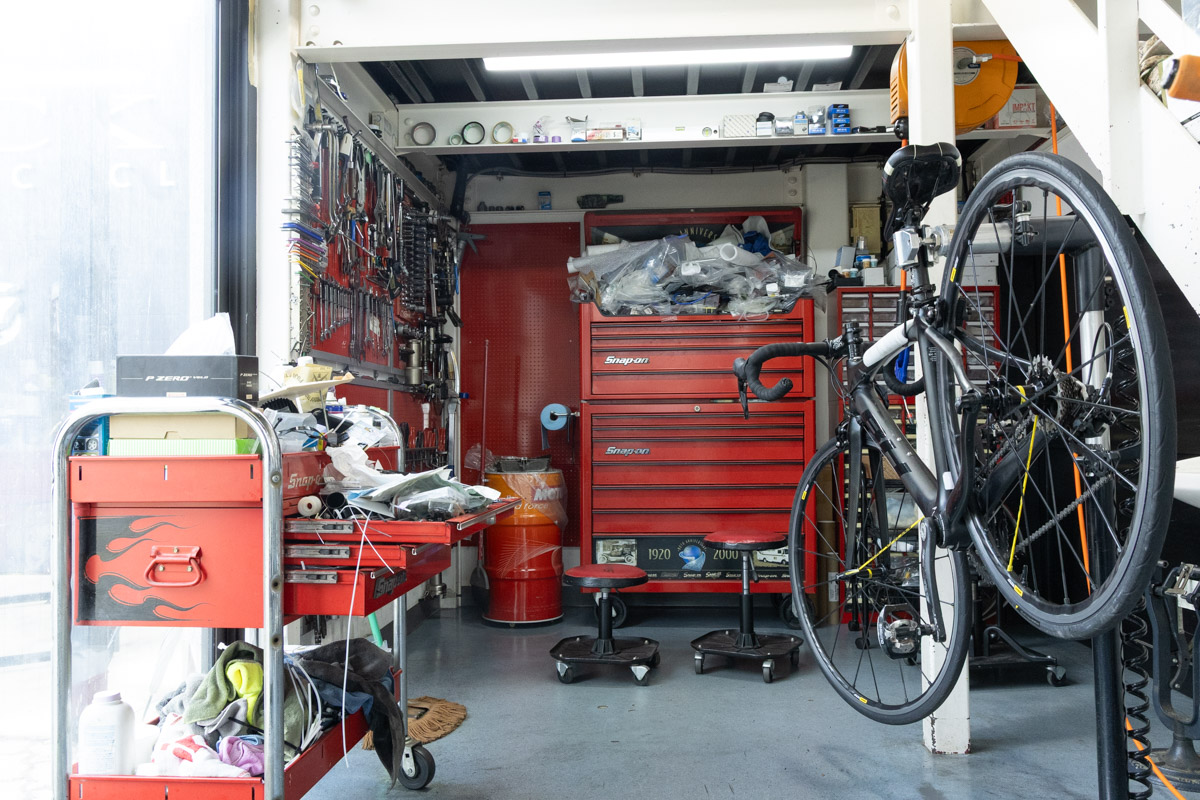 メカニックブース