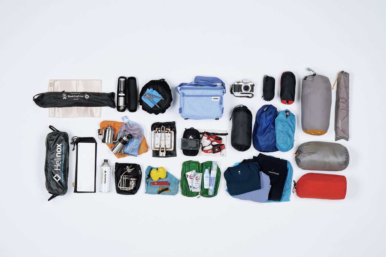 達人のギアパッキングを拝見！ 鉄道キャンプのおすすめギア