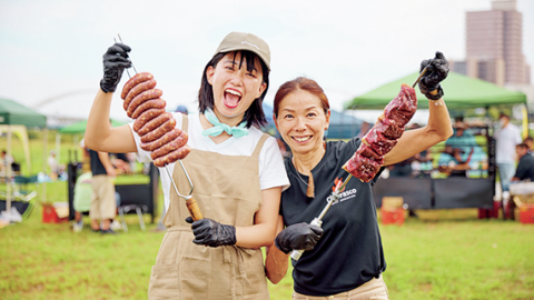 BE-PAL編集部員がシュラスコクイーンに弟子入り！ シェラスコバーベキューに挑戦したぞ