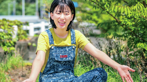 群生見つけてニラざんまい！「野良野菜」で餃子をつくろう