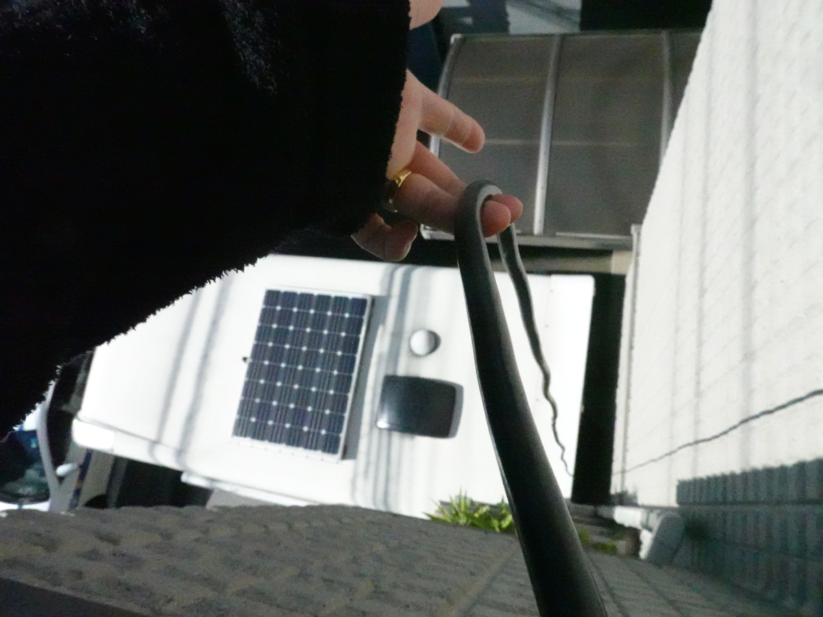 充電作業