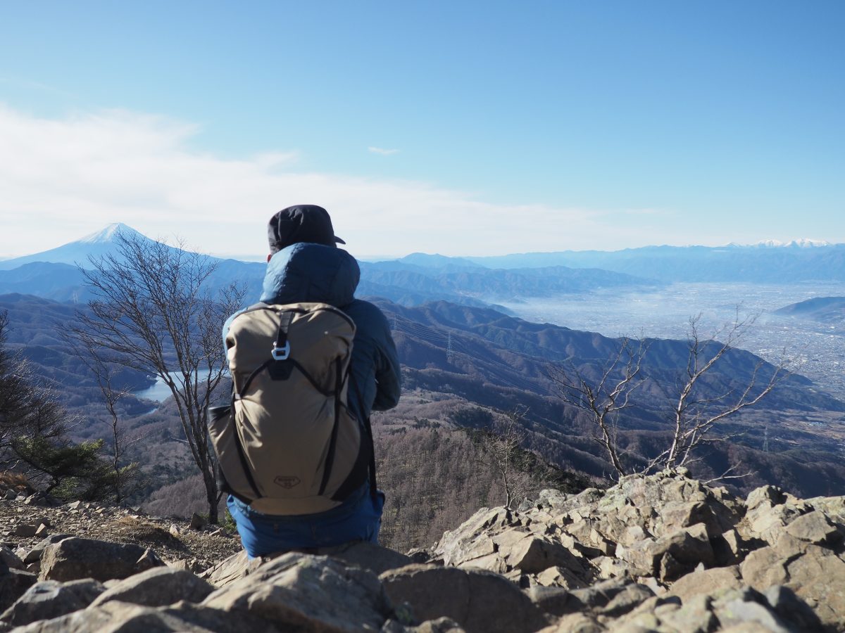 大菩薩嶺周辺より望む