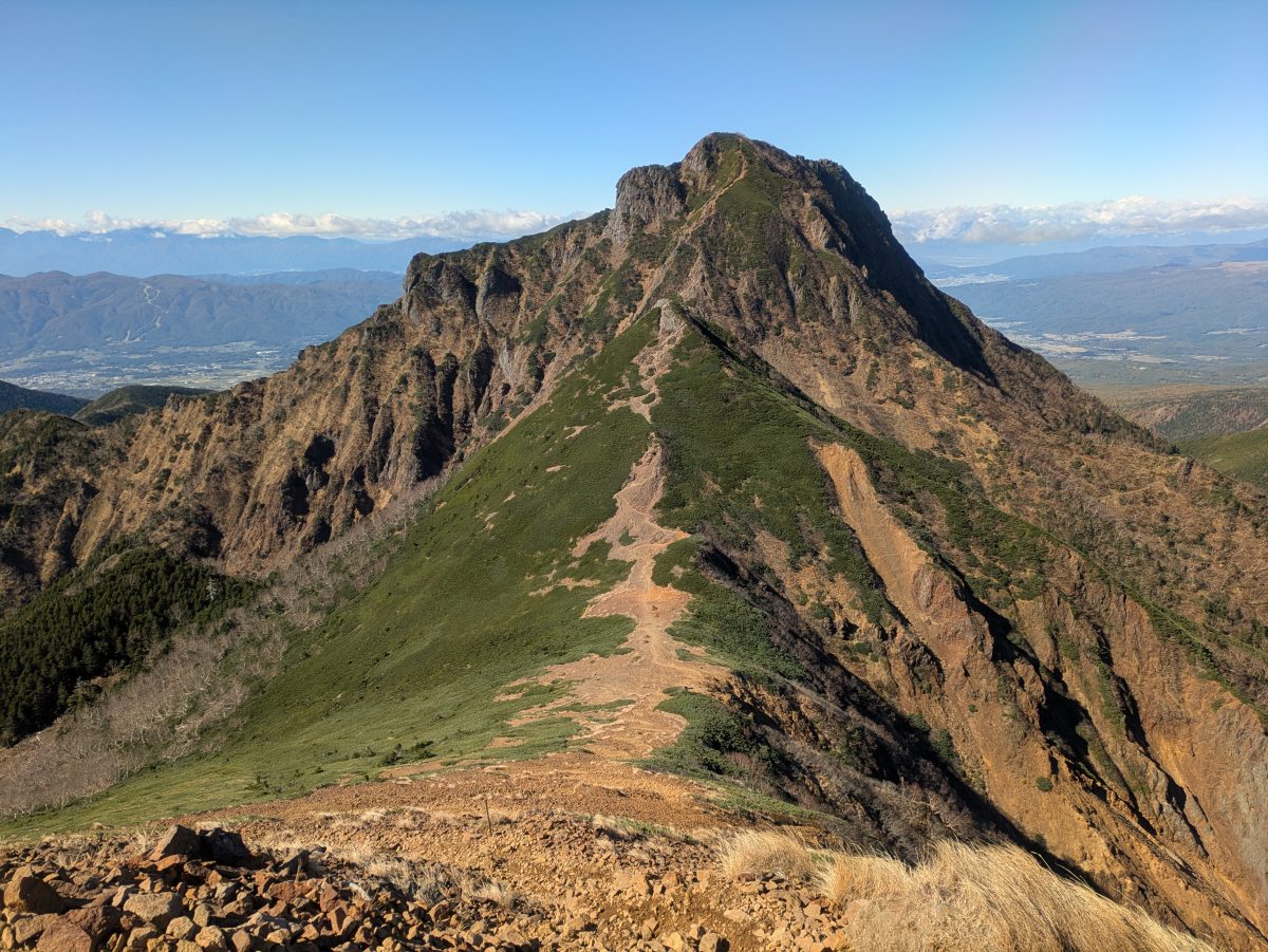 八ヶ岳の阿弥陀岳