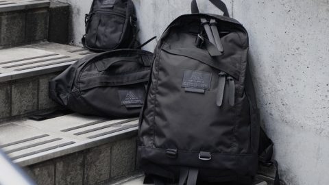デイパックほか。グレゴリーのオールブラックな3つの別注バッグがコラボで登場！使いやすく洗練された特別モデルに注目