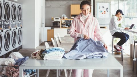 人気コインランドリーの「モンベル撥水コース」が全国どこでも利用できる宅配サービスを開始！