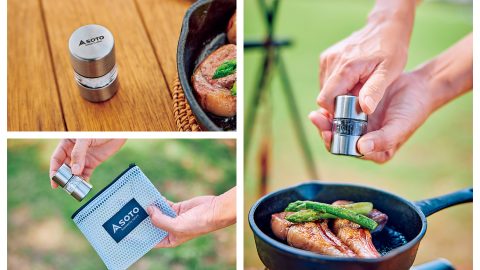 ビーパル12月号付録は「BE-PAL×SOTO ミニCAMPミル＆ポーチ」本格スパイスミルでキャンプ飯を美味しく！