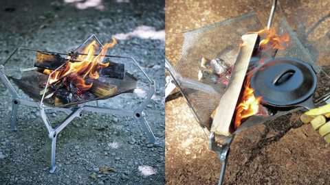 モノラルの焚き火台はタフで軽量コンパクト！おすすめモデルレビュー付きで紹介！