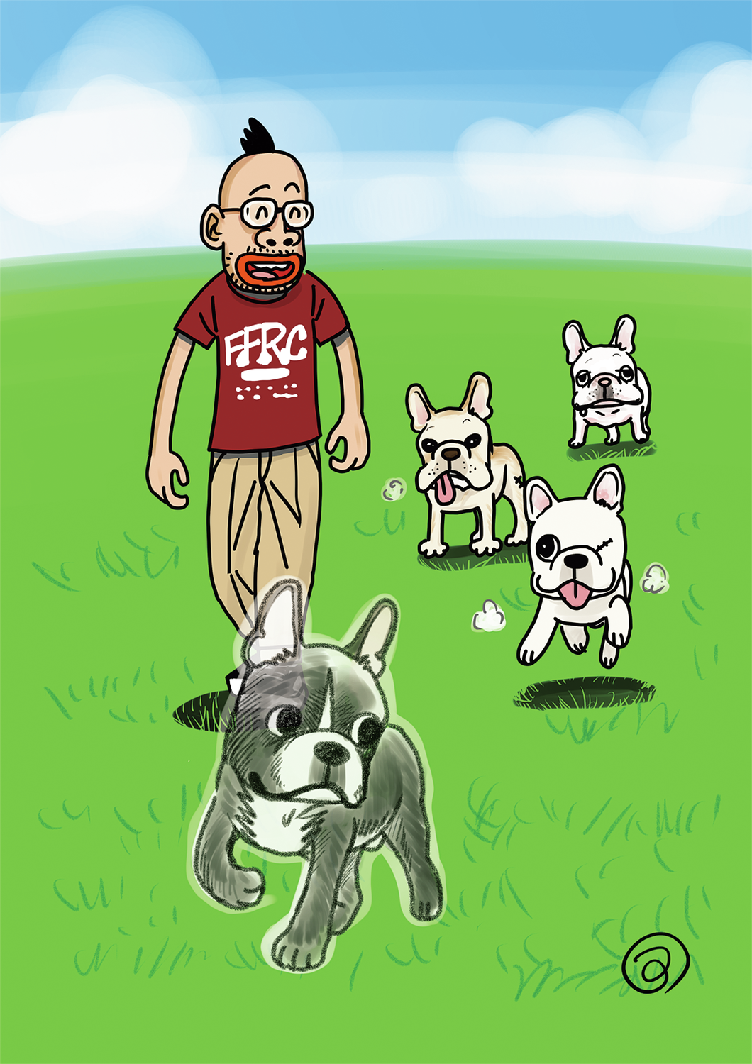 漫画家つの丸さんの「愛犬とずっと一緒の暮らし」