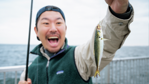 できるかな？エビでブリ！「わらしべ長者式」泳がせ釣りで大物を狙え