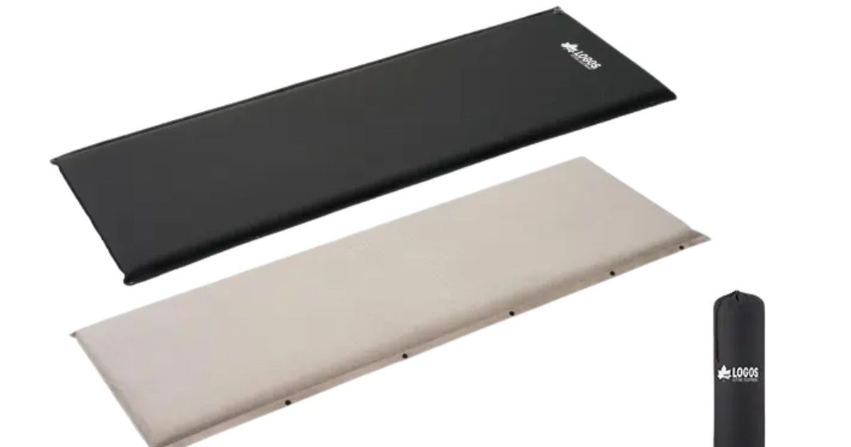 ロゴスから40周年を記念した進化版マットが登場！さらに眠れる安心ギア