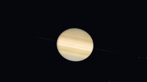 15年に一度の大チャンス！　「土星の環」が11月25日に消える？