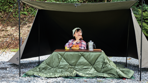 冬キャンプでほっこりできる燃料ストーブ＆こたつギア７選