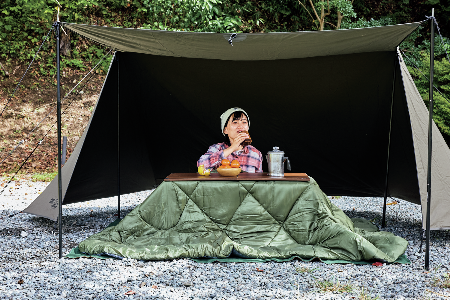 冬キャンプでほっこりできる燃料ストーブ＆こたつギア７選