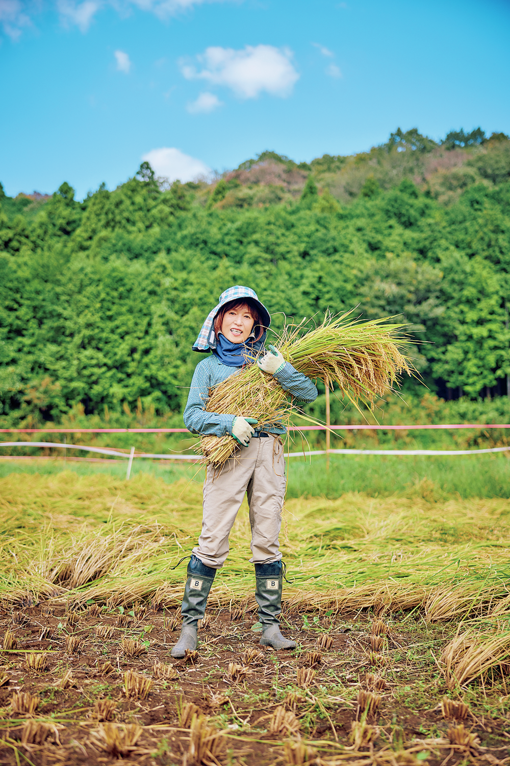 実家は代々続く農家！ 磯野貴理子さんがおいしい米づくりに挑戦