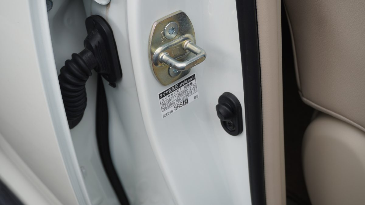 指定空気圧ラベル