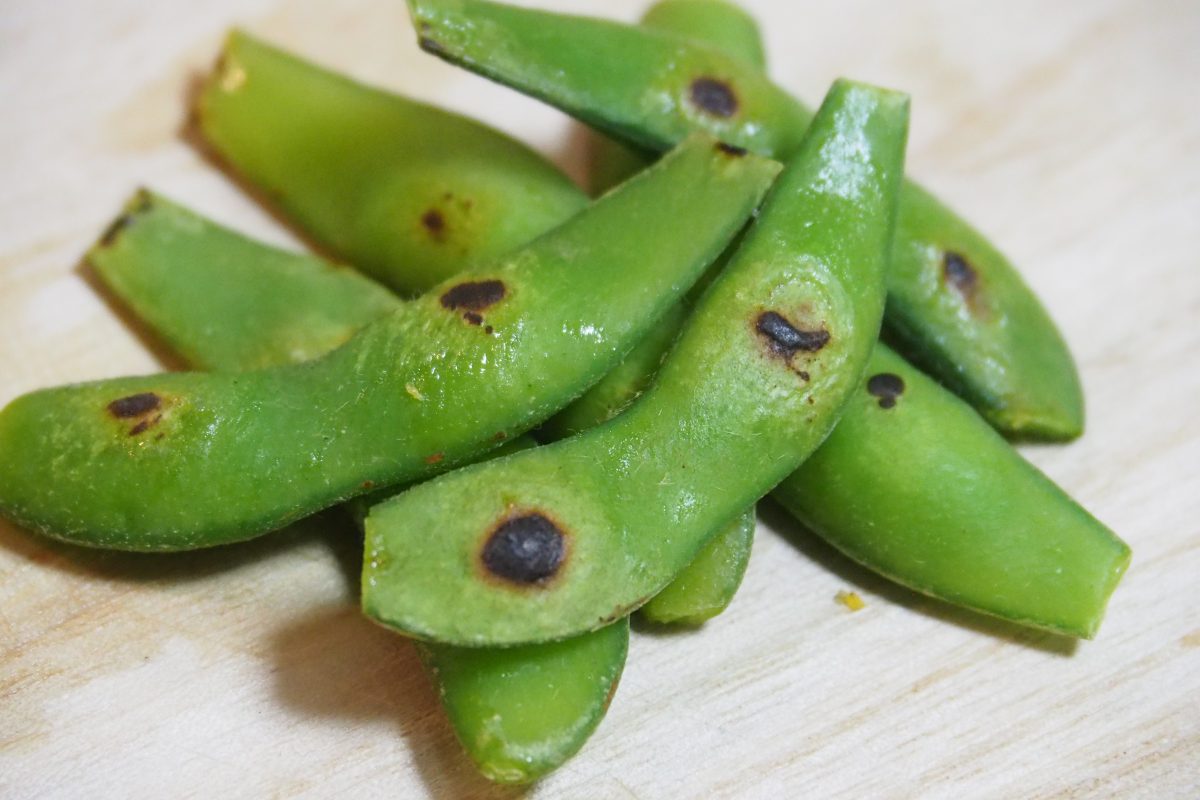焼き枝豆
