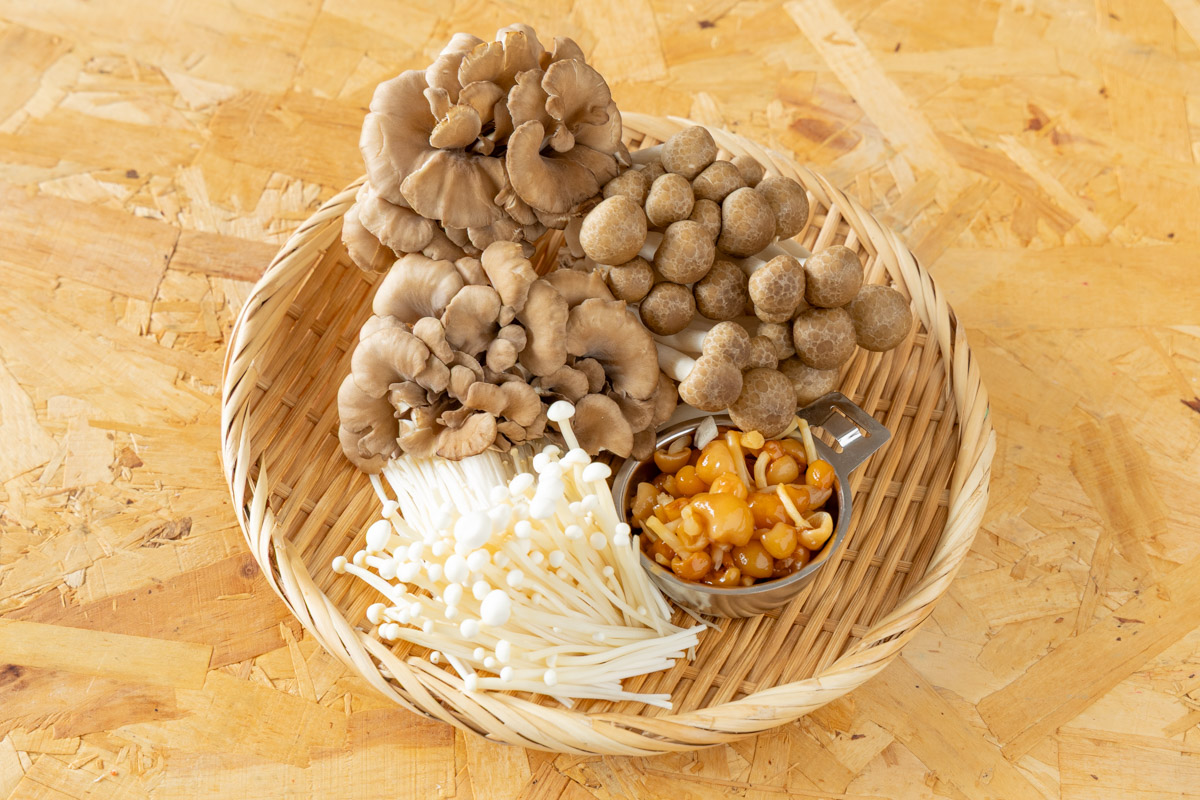 使用したきのこ類