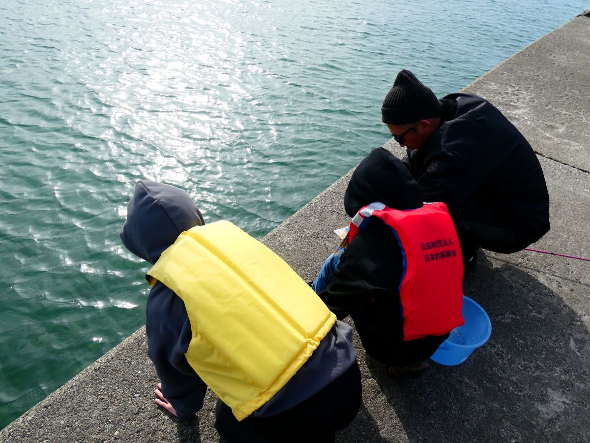 子ども用ライジャケは必須です