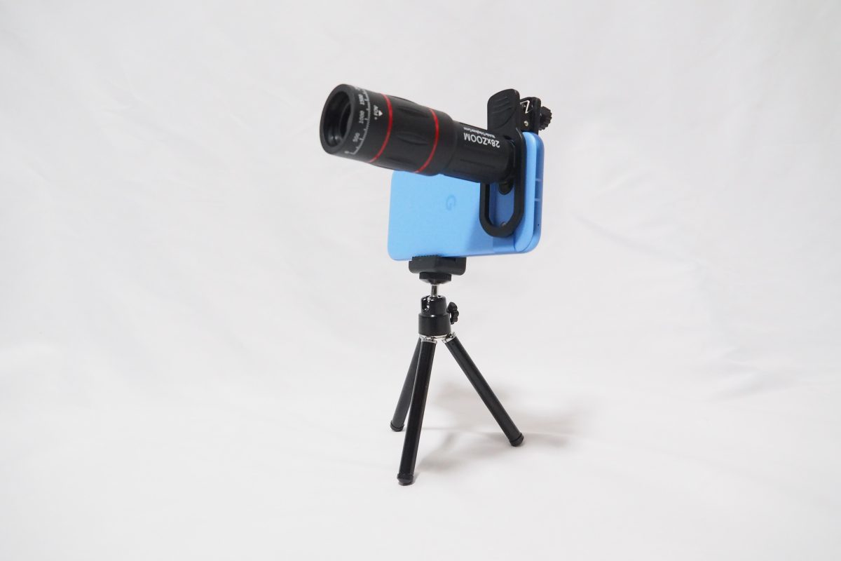 スマホ用望遠レンズ