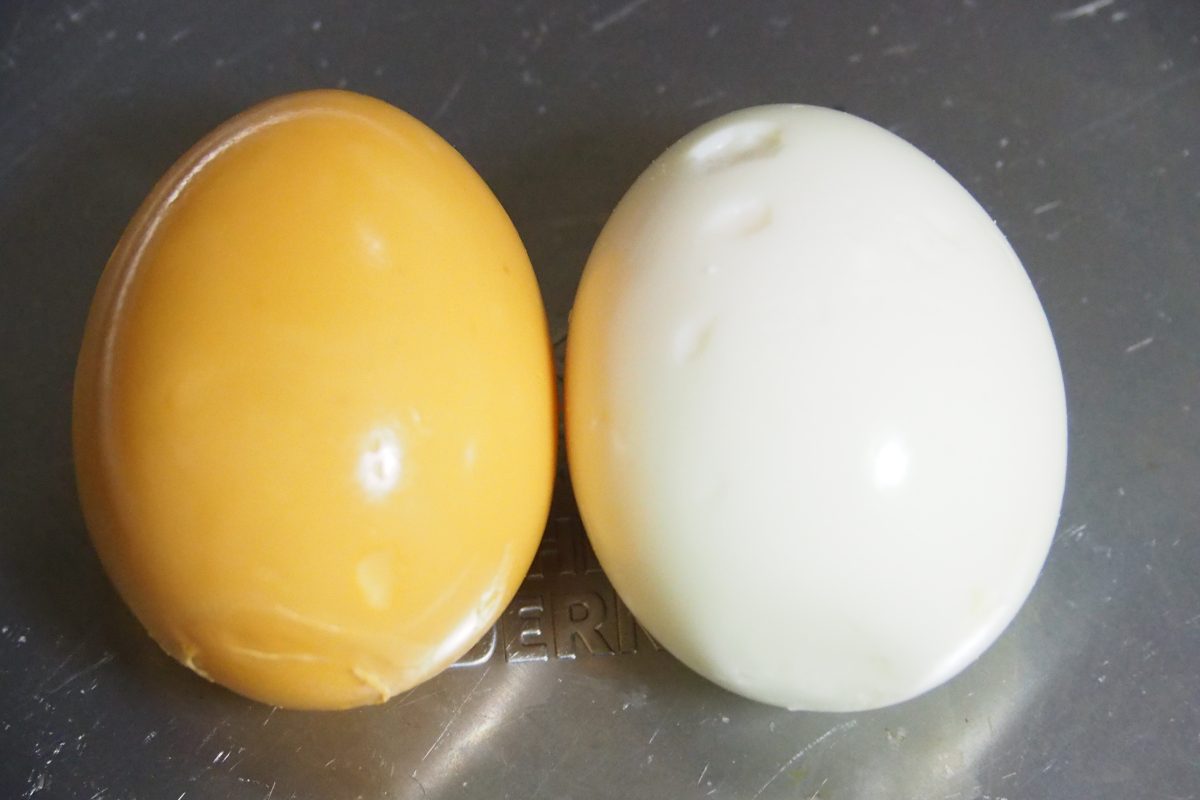 薫製後の食材比較