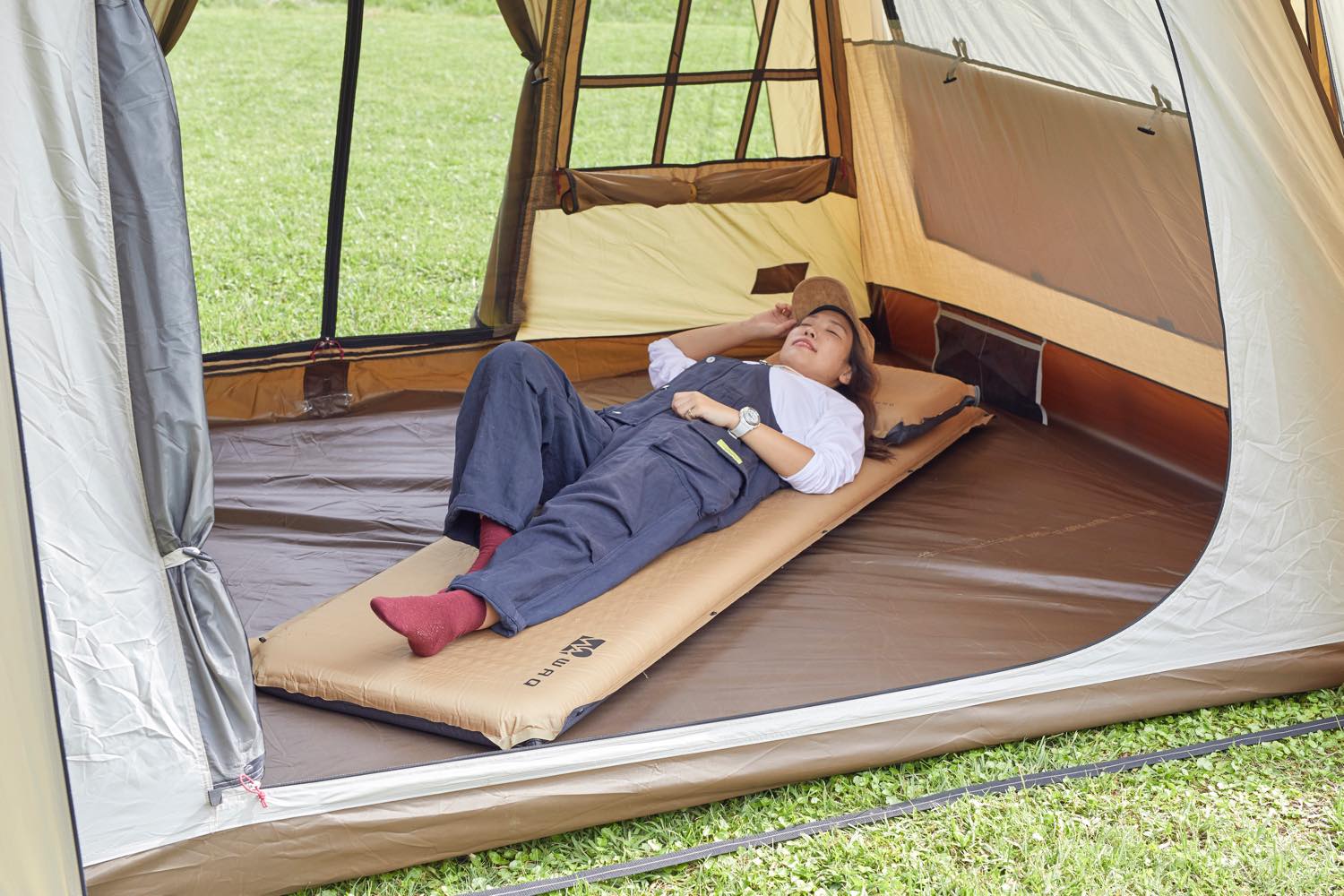 WAQ（ワック）／インフレータブル式マット 8cm