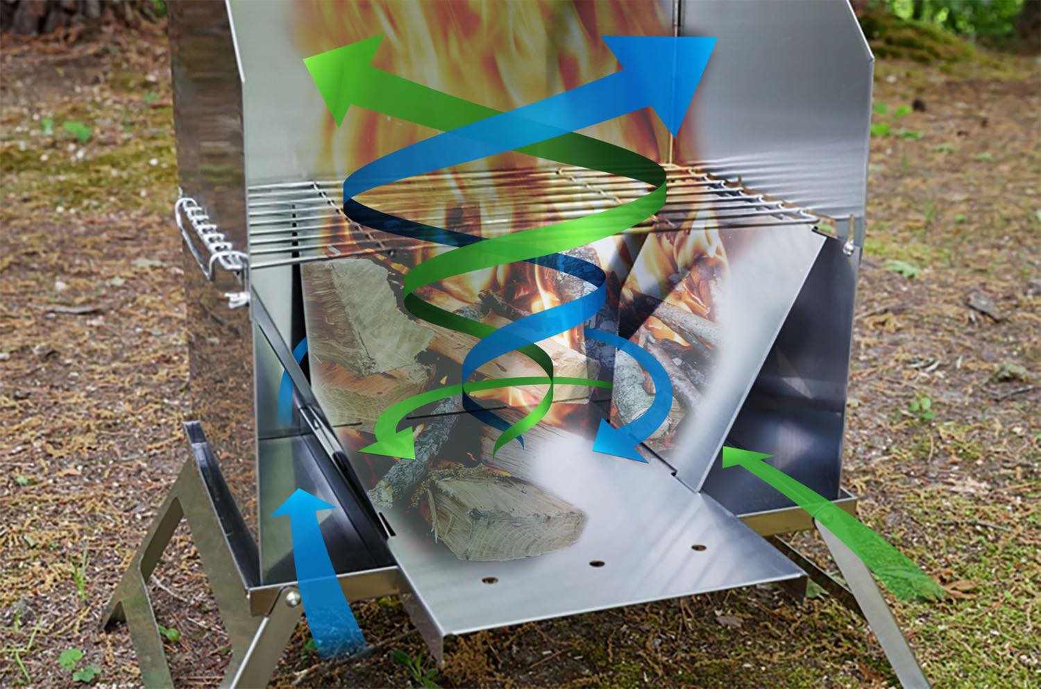 tent-Mark DESIGN（テンマクデザイン）／焚き火グリル“とん火”