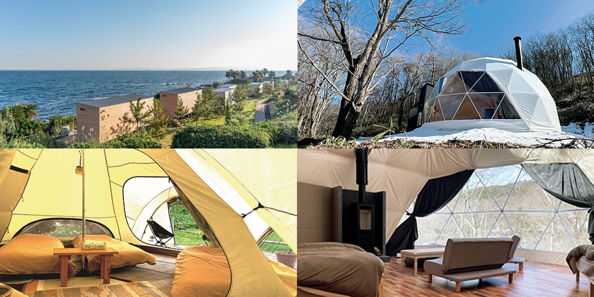 4人で泊まれるグランピング施設18選！家族やグループで泊まりたいおすすめをご紹介