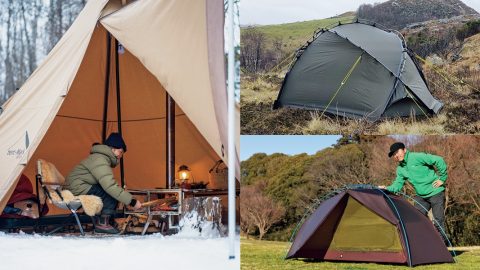 冬用テントおすすめ10選｜薪ストーブ対応モデルも！寒い時期も快適なテントを紹介