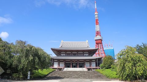 東京のシンボルのふもとを歩いて感じた増上寺の広さ【プロハイカー斉藤正史の東京GREEN WAY  FILE.32】